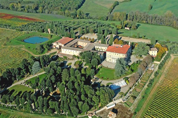 park of Villa Monaciano