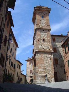Castelnuovo Berardenga Torre dell'Orologio